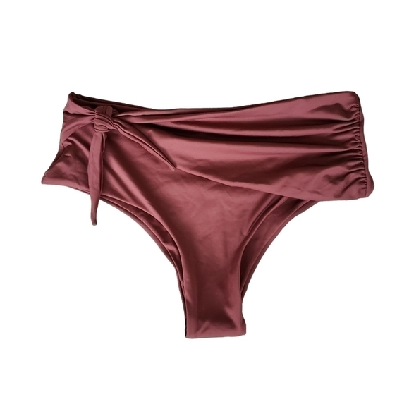 NWT Revolve Boamar 2 piece Brown Pecan Bikini Made In Columbia S & M - Picture 9 of 16